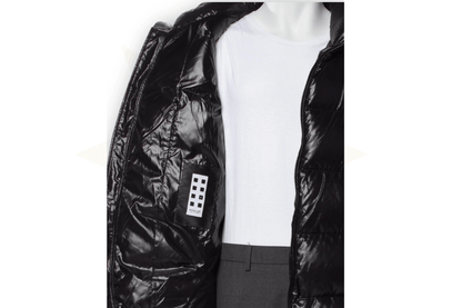 Moncler x 1017 Alyx 9SM – Piumino nero lucido Tagli XL - Etoilux