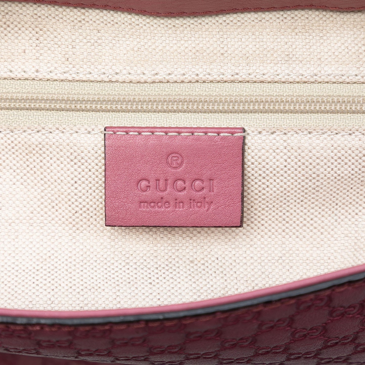 Gucci Crossbody Microguccissima Pelle Rosa – 26,5 cm - Etoilux