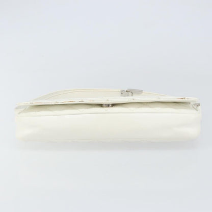 Chanel Timeless CC Shoulder Bag Pelle di Vitello Trapuntata Bianca – 29 cm - Etoilux
