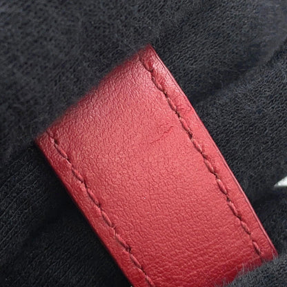 Prada Canapa e Rattan Bucket Bag Rosso – Medium - Etoilux