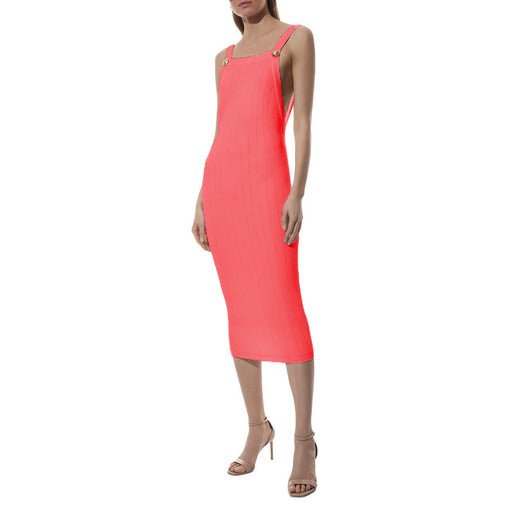 balmain - Abiti - Rosa abito smanicato rosa - Etoilux