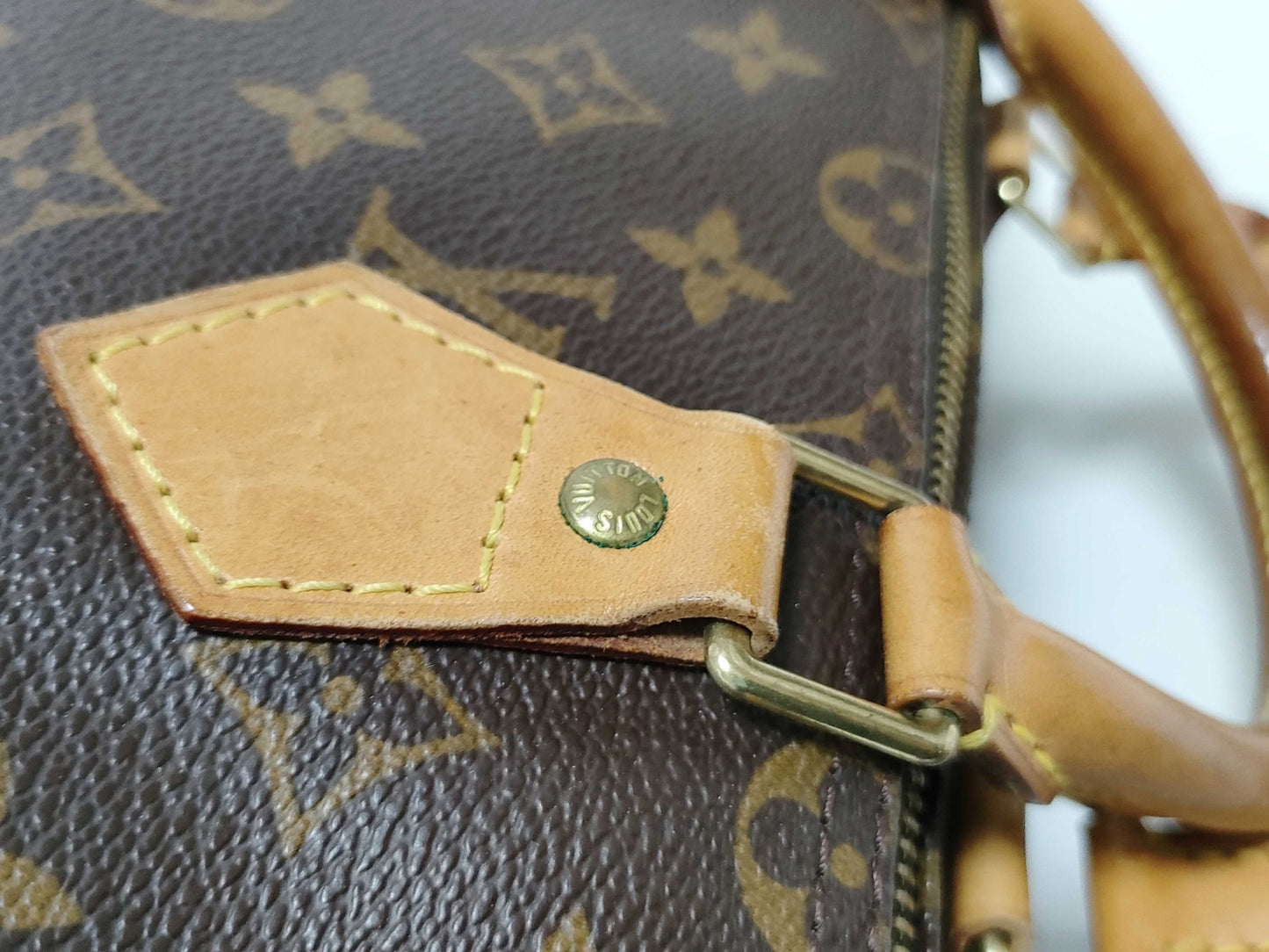Louis Vuitton Speedy 35 Tela Monogram — USA, 1999 - Etoilux