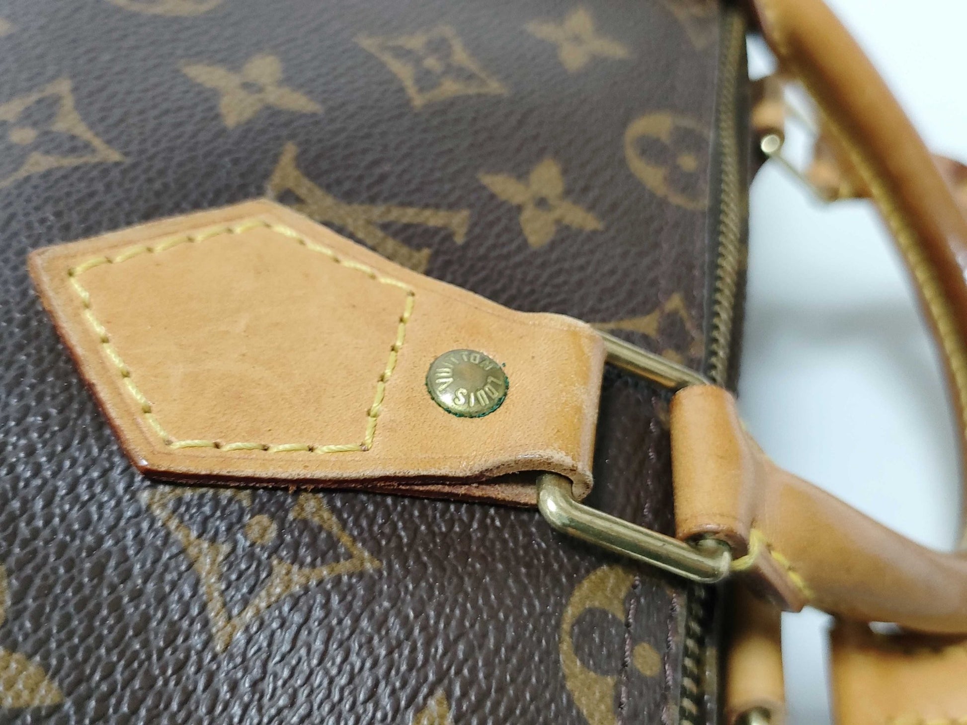 Louis Vuitton Speedy 35 Tela Monogram — USA, 1999 - Etoilux
