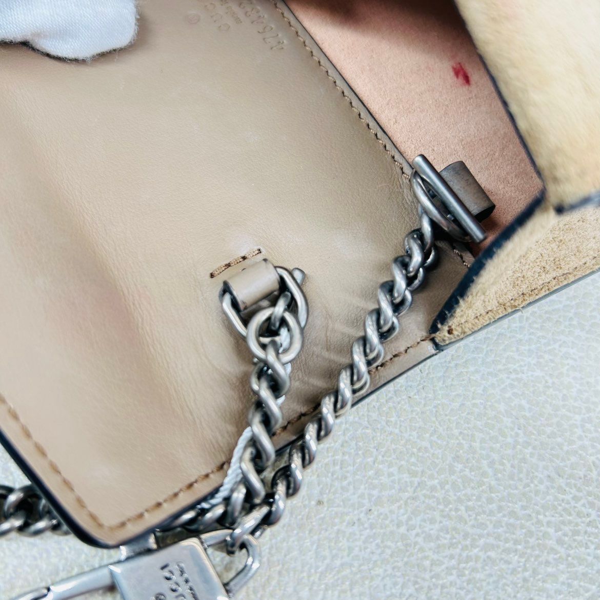 Gucci Dionysus Super Mini in tela GG Supreme – Khaki - Etoilux