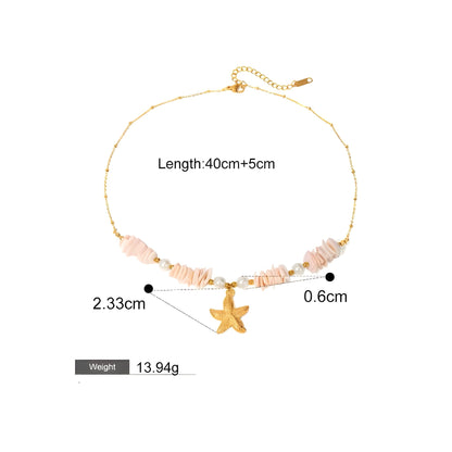 BEHI STARFISH NECKLACE - Etoilux
