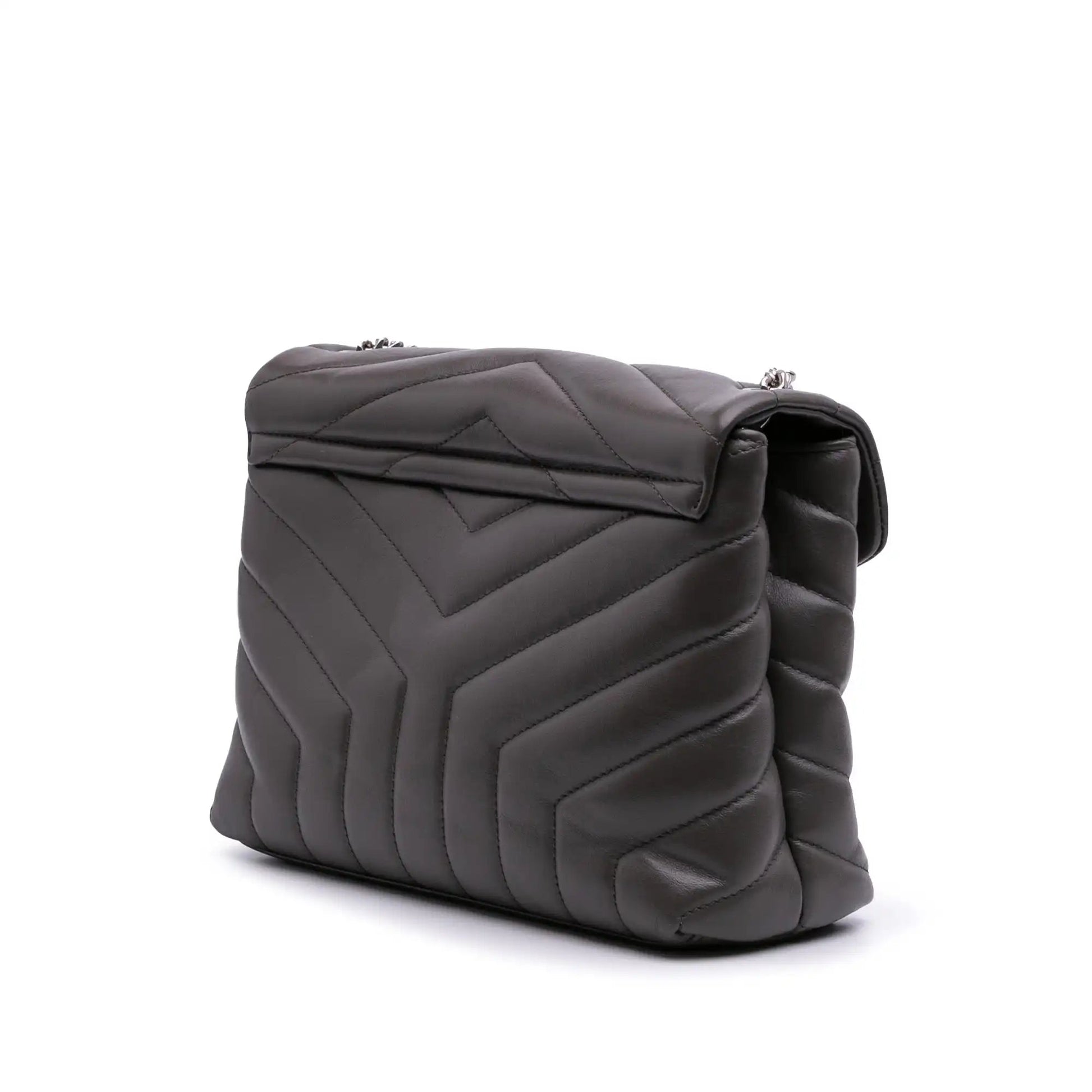 Saint Laurent Piccola borsa a tracolla LouLou in pelle di vitello con monogramma - Etoilux