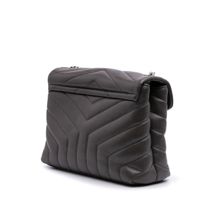 Saint Laurent Piccola borsa a tracolla LouLou in pelle di vitello con monogramma - Etoilux