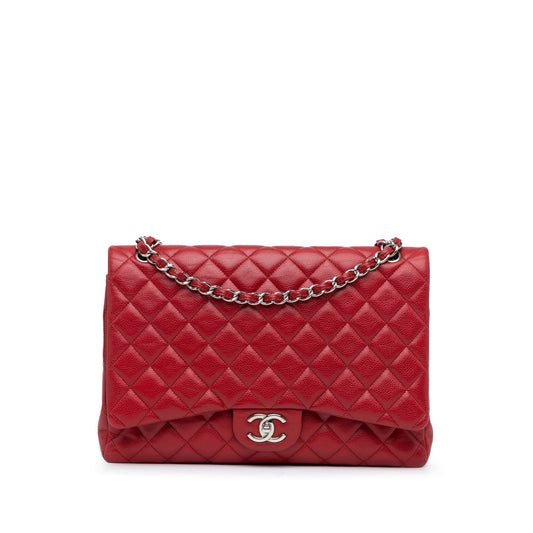 Maxi Classic Caviar Double Flap - Etoilux