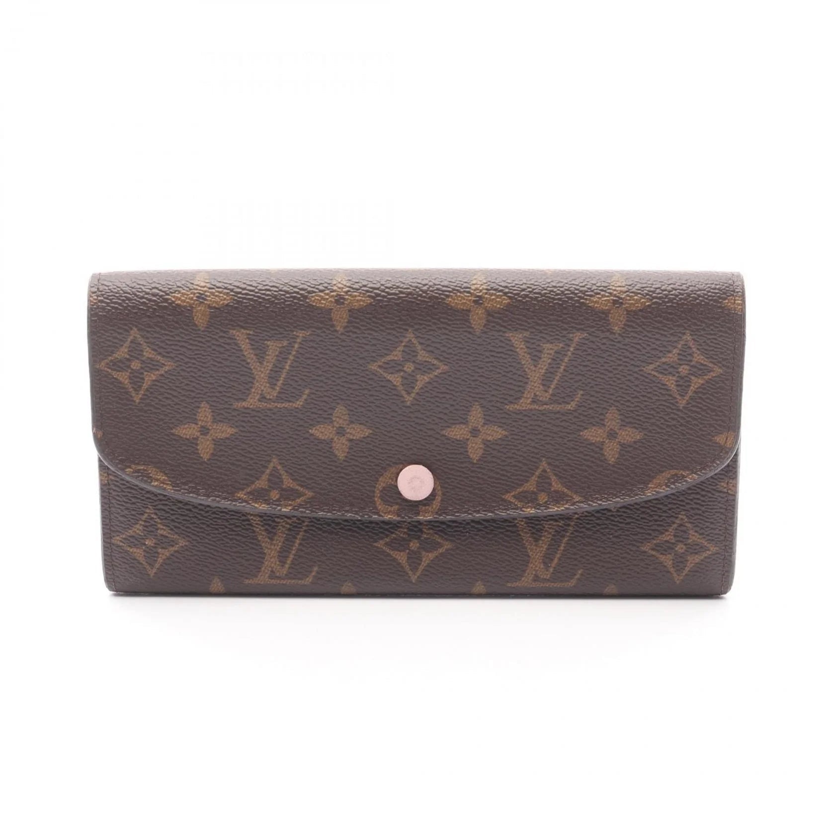 Louis Vuitton Portafoglio Sarah Monogram Canvas & Pelle Rosa Ballerina – Marrone/Rosa - Etoilux