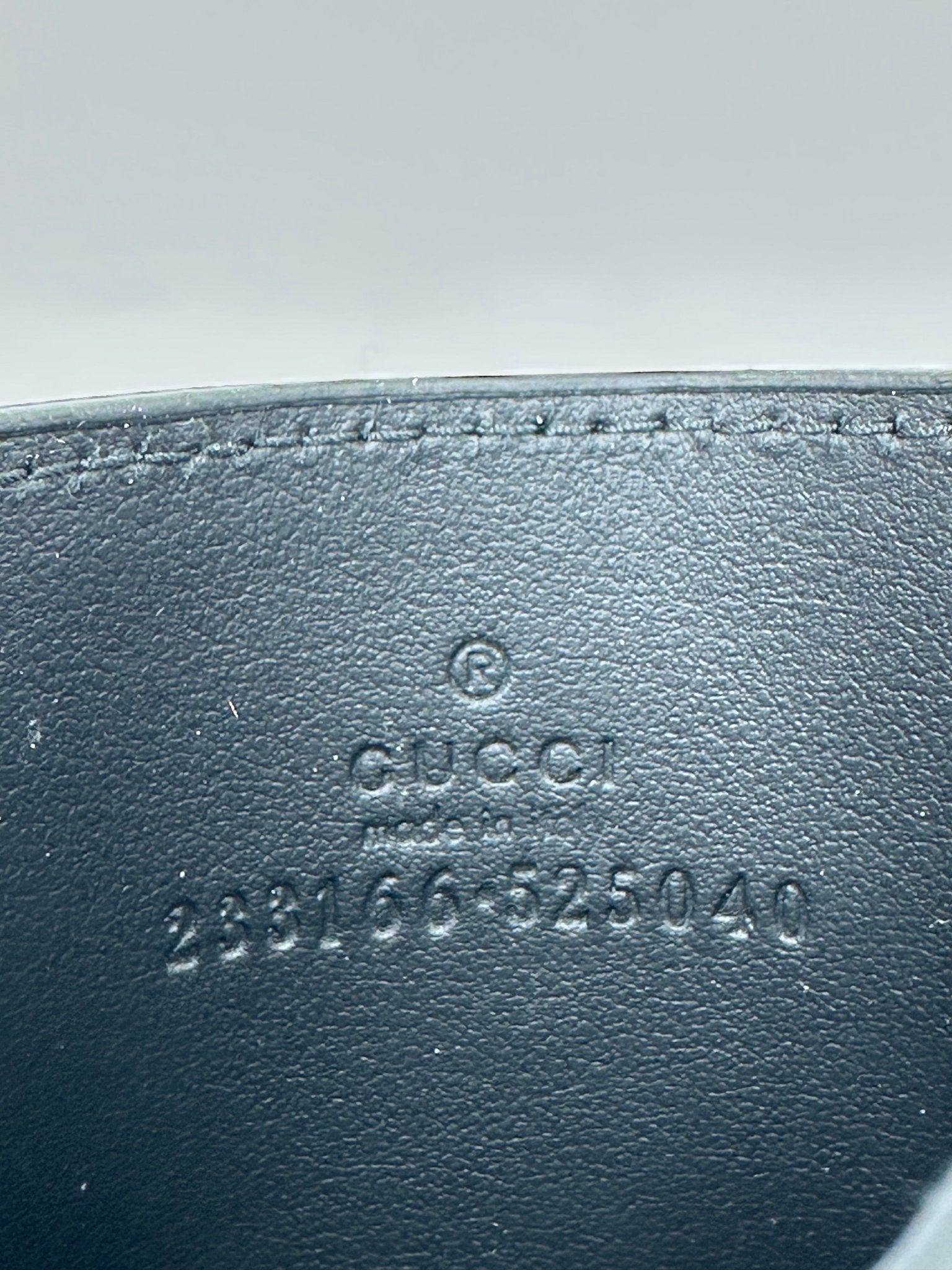 Gucci Card Case GG Supreme Tela Rivestita Nera — Porta Carte - Etoilux