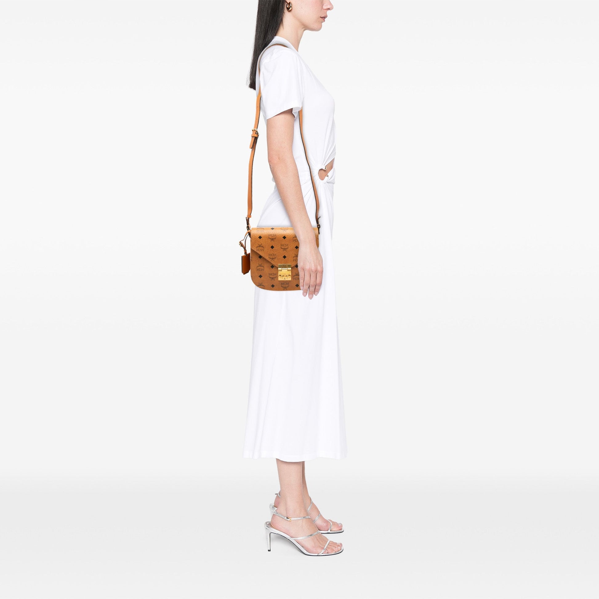 MCM Patricia – Borsa a Tracolla Piccola in Tela Visetos - Etoilux