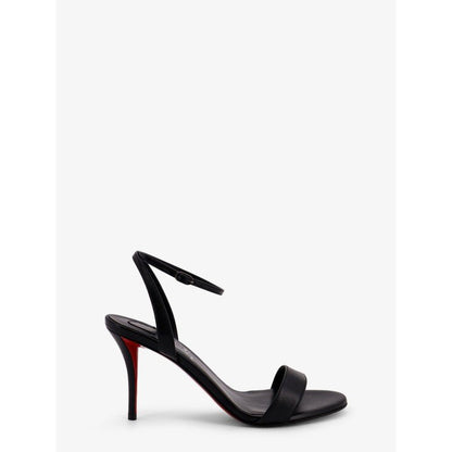 Christian Louboutin – Sandali Miss Z in pelle nera – Tacco 8 cm - Etoilux