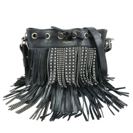 Saint Laurent Borsa con frange