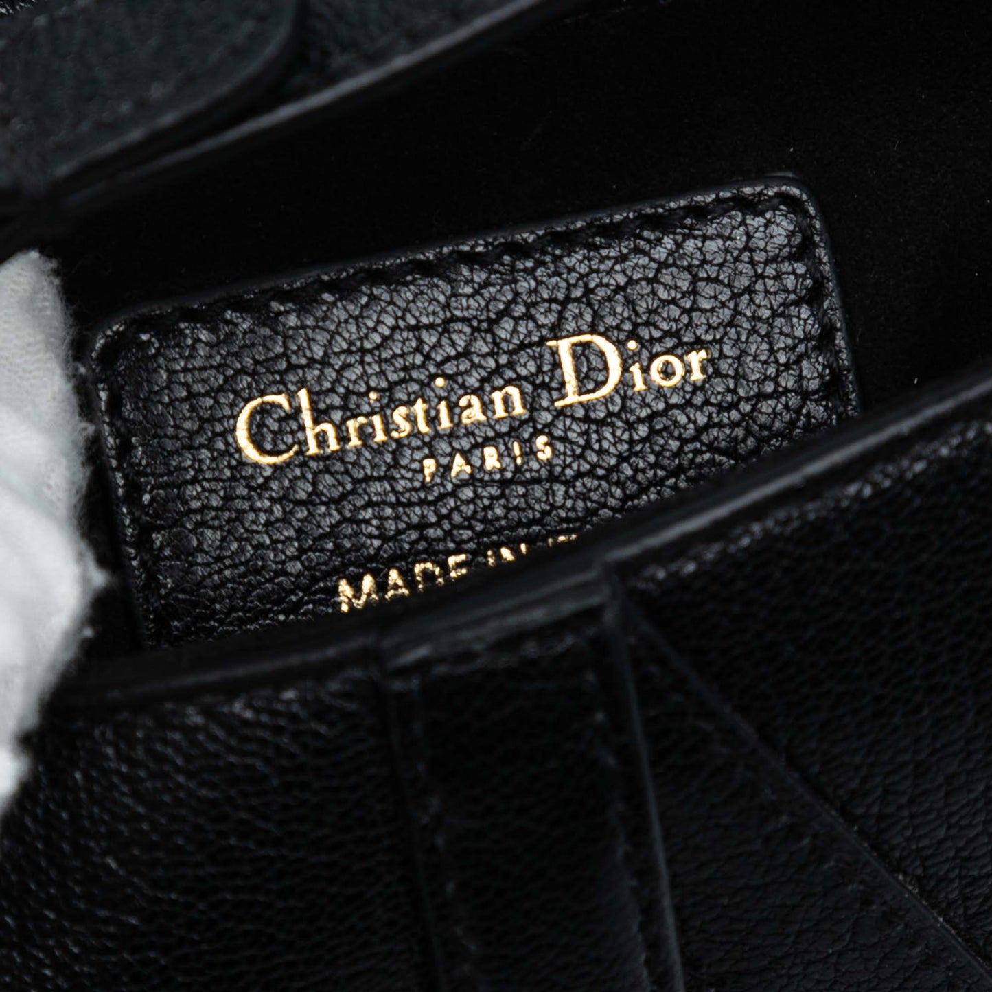 Dior Saddle Micro in Pelle di Capra Nera – 2021 - Etoilux