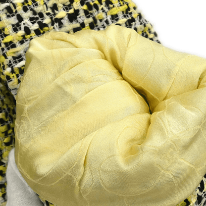 Chanel Giacca Monopetto Tweed Gialla – Collezione 2006 – Taglia 38 - Etoilux