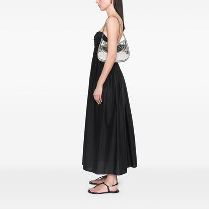 Prada – Cleo in pelle spazzolata argento - Etoilux