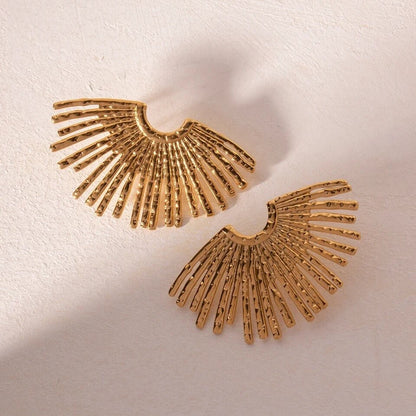 BEHI INDIGO EARRINGS - Etoilux
