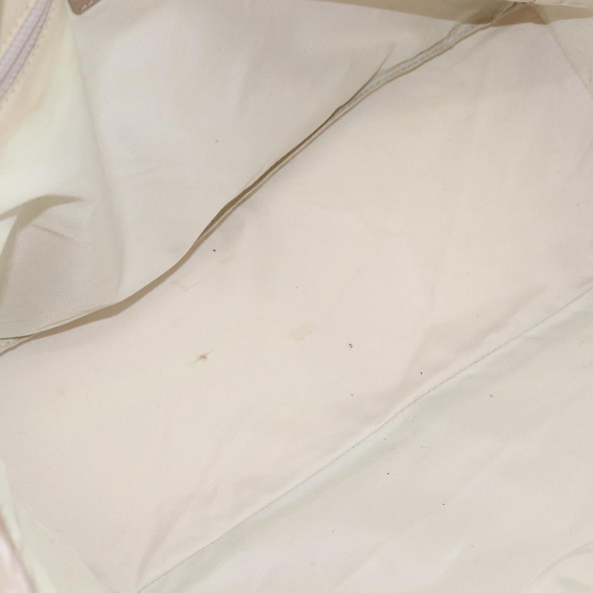 Chanel Travel Line Tote Medium Nylon Jacquard Beige – Serie 9390405 - Etoilux