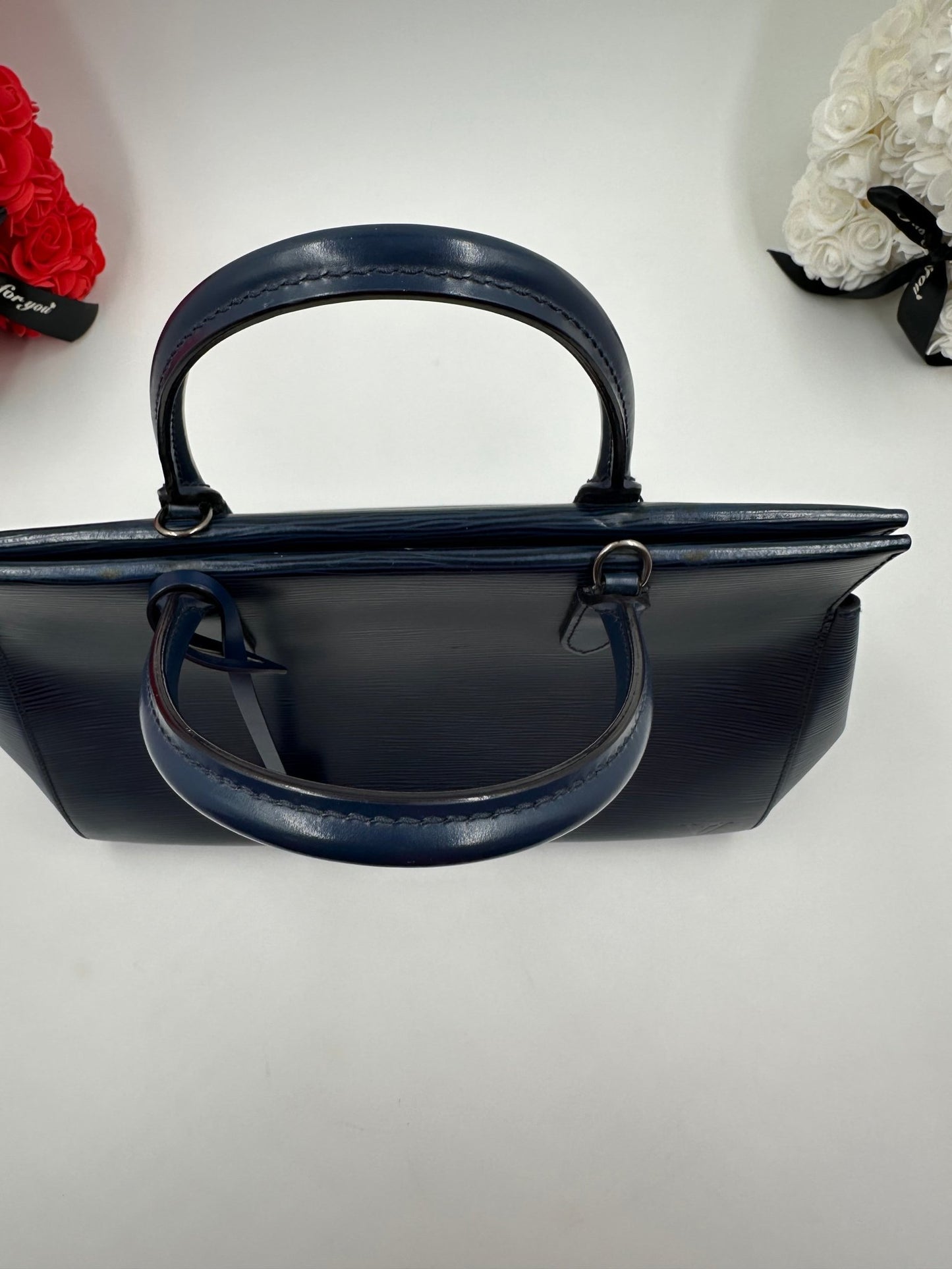 Louis Vuitton Marly MM Pelle Epi Marine – 32 cm - Etoilux