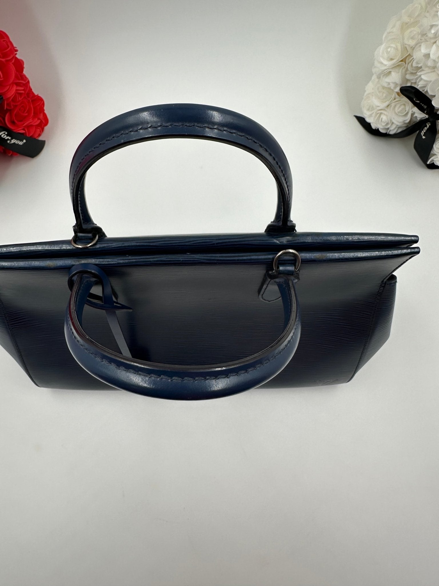 Louis Vuitton Marly MM Pelle Epi Marine – 32 cm - Etoilux