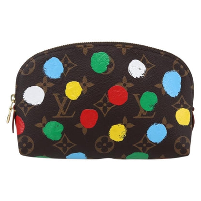 Louis Vuitton × Yayoi Kusama Cosmetic Pouch Tela Monogram Pois Dipinti 2023 - Etoilux