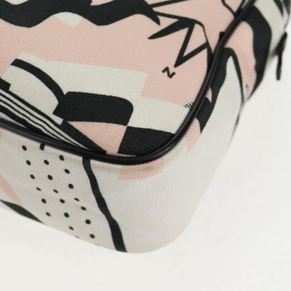 Chanel La Pausa Bay Camera Bag Tela Stampata Rosa/Avorio – 28 cm - Etoilux