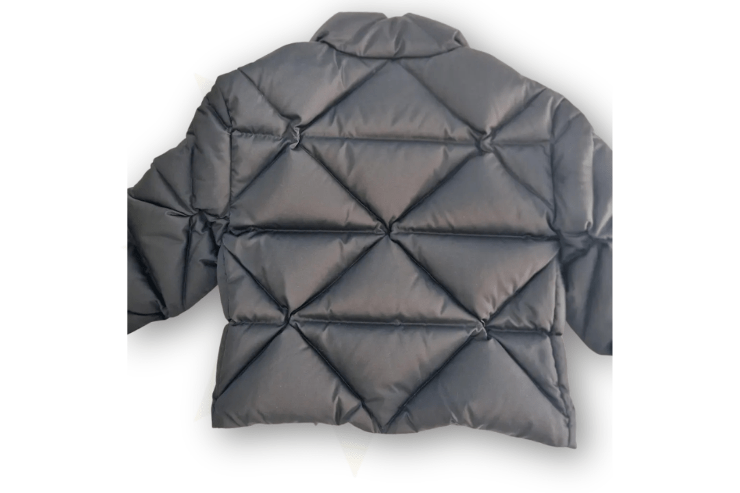 Prada Piumino Re - Nylon Nero – Taglia 38 - Etoilux