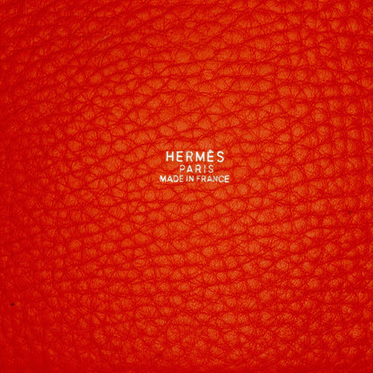 Hermès – Picotin Lock 18 in pelle di vitello arancione – 2004 - Etoilux