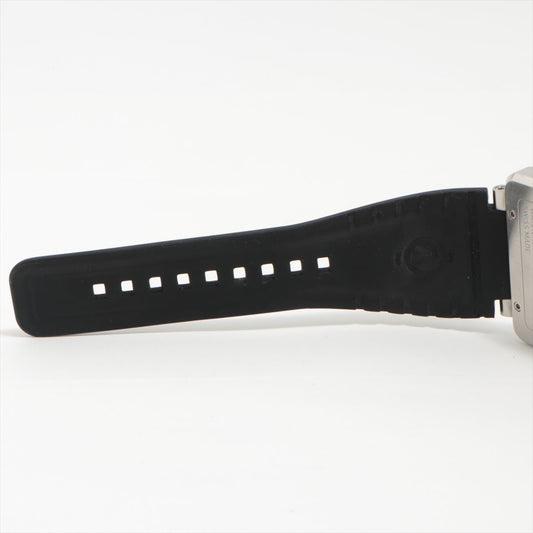 Bell & Ross BR 01 - 92 Steel Black Dial – Cinturino Caucciù Nero - Etoilux