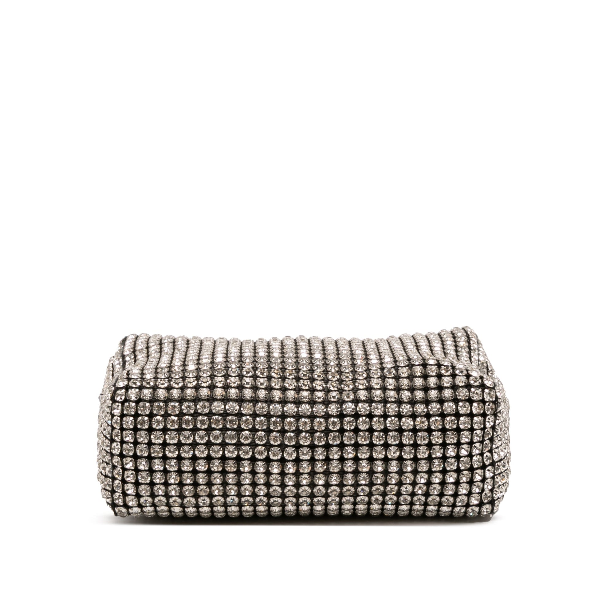 Alexander Wang Heiress Crystal Mesh Nero – 19 cm - Etoilux