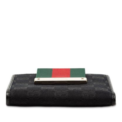 Gucci – Portafoglio Compatto GG Canvas Web - Etoilux