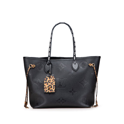 Louis Vuitton – Neverfull MM Wild at Heart in Pelle Monogram Empreinte Nera (2021) - Etoilux