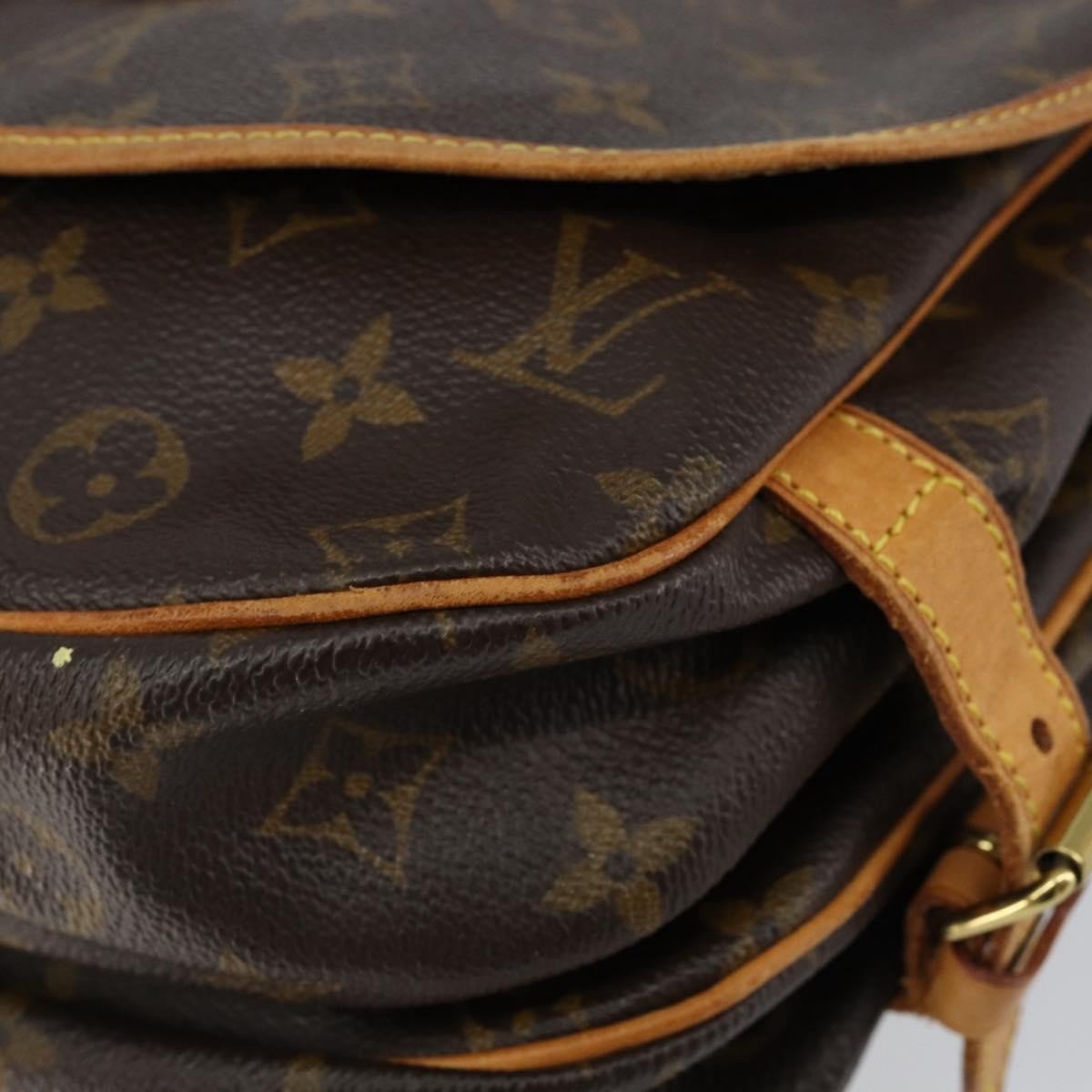 Louis Vuitton Saumur 30 Tela Monogram – Tracolla Vintage – 28 cm - Etoilux