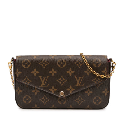 Louis Vuitton Pochette Félicie in Tela Monogram – 21,5 cm, 2016