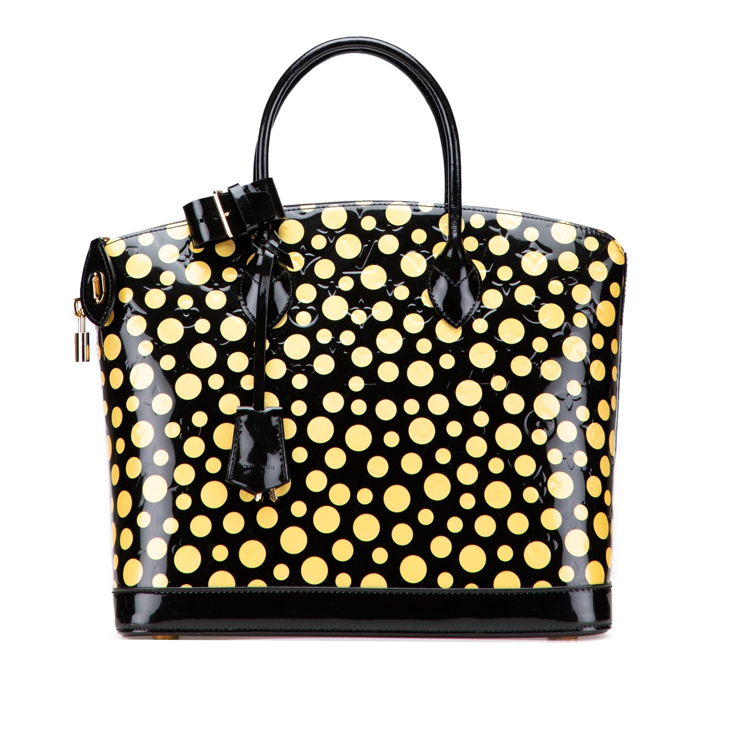 Louis Vuitton – Yayoi Kusama Monogram Infinity Dots Lockit MM (2012)