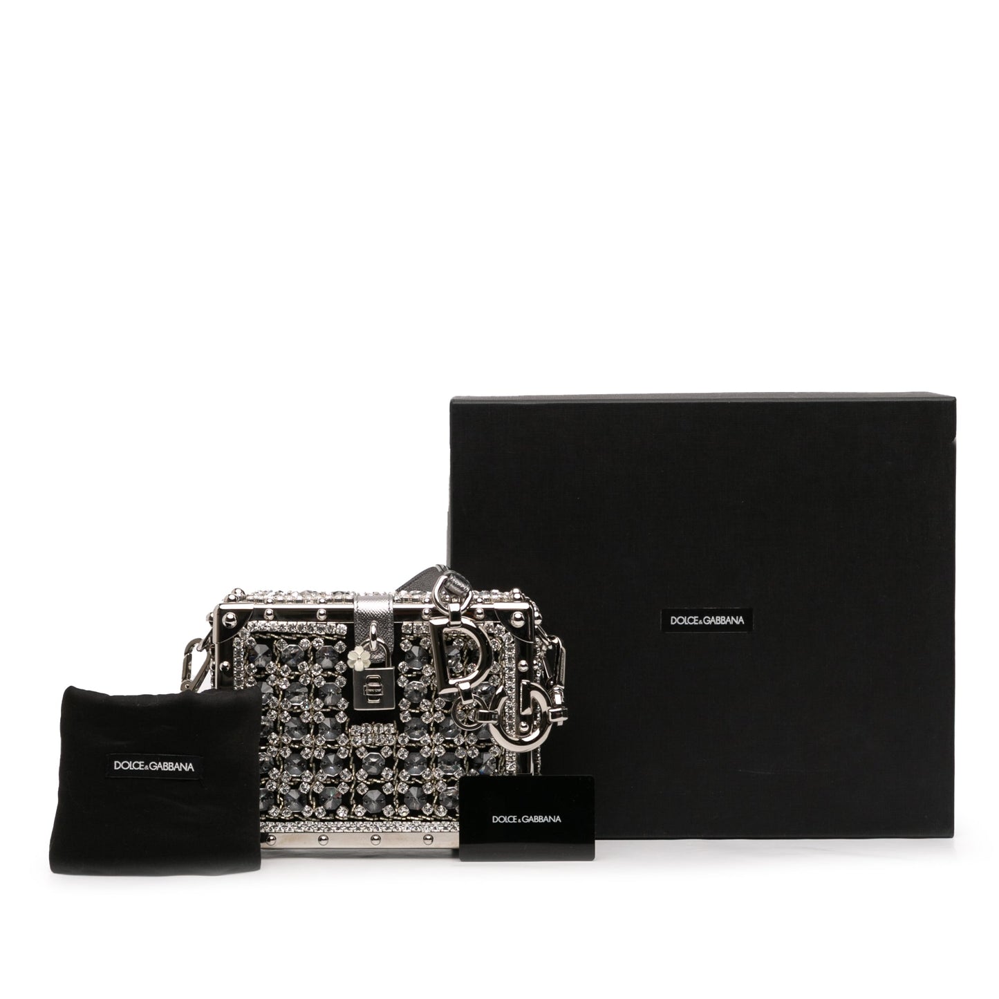 Dolce & Gabbana Dolce Box – Jacquard & Strass Cristalli | Con Scatola e Sacchetto