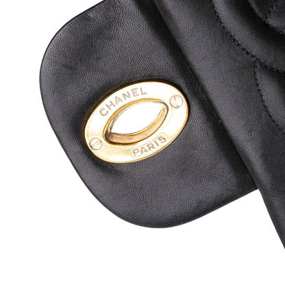 Chanel Maxi XL Single Flap in Pelle di Agnello – Nero (1994-1996)