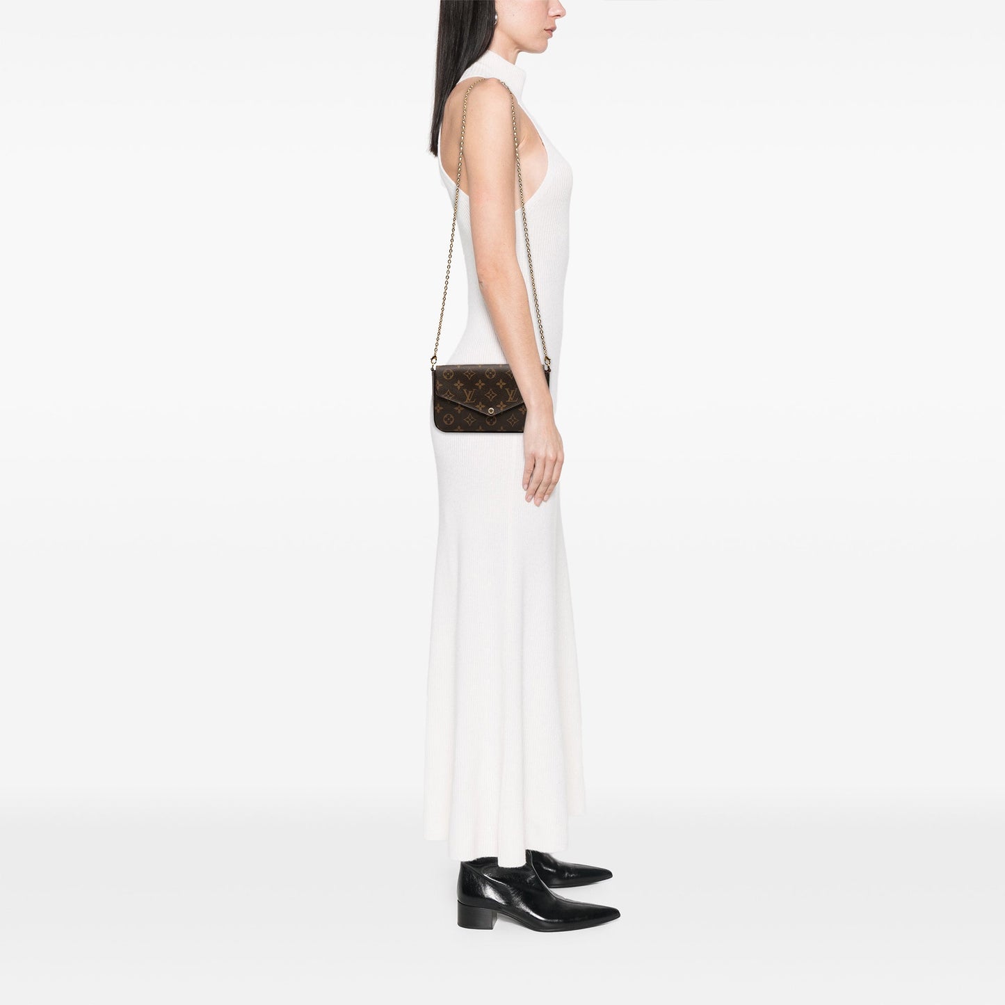 Louis Vuitton Pochette Félicie in Tela Monogram – 21,5 cm, 2016