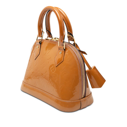 Louis Vuitton Alma BB in Pelle Vernis Caramello – 23,5 cm, 2013