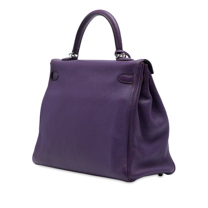 Hermès Kelly II 35 Retourne in pelle Togo Ultraviolet – 2013