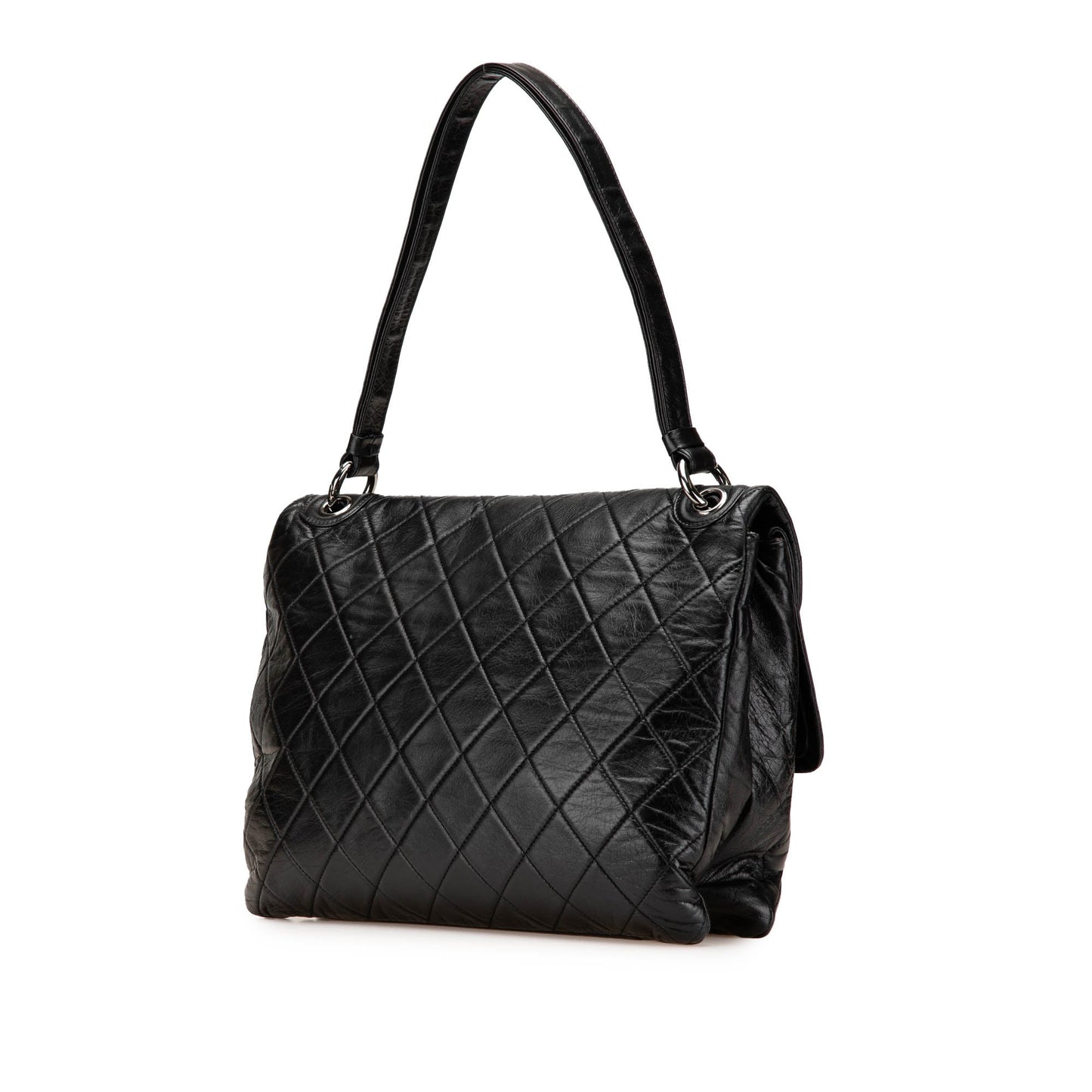 Chanel Quilted Lambskin Padded Envelope – Nero – 2006/08