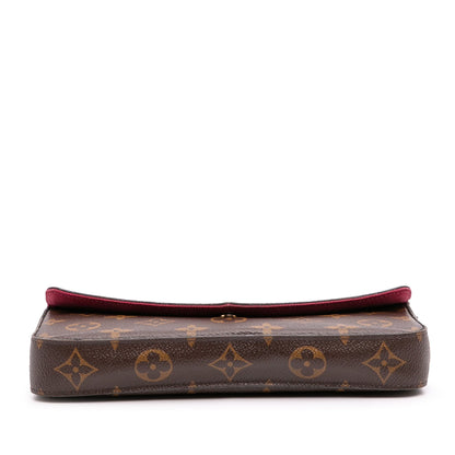 Louis Vuitton Pochette Félicie Monogram – Marrone – 2017