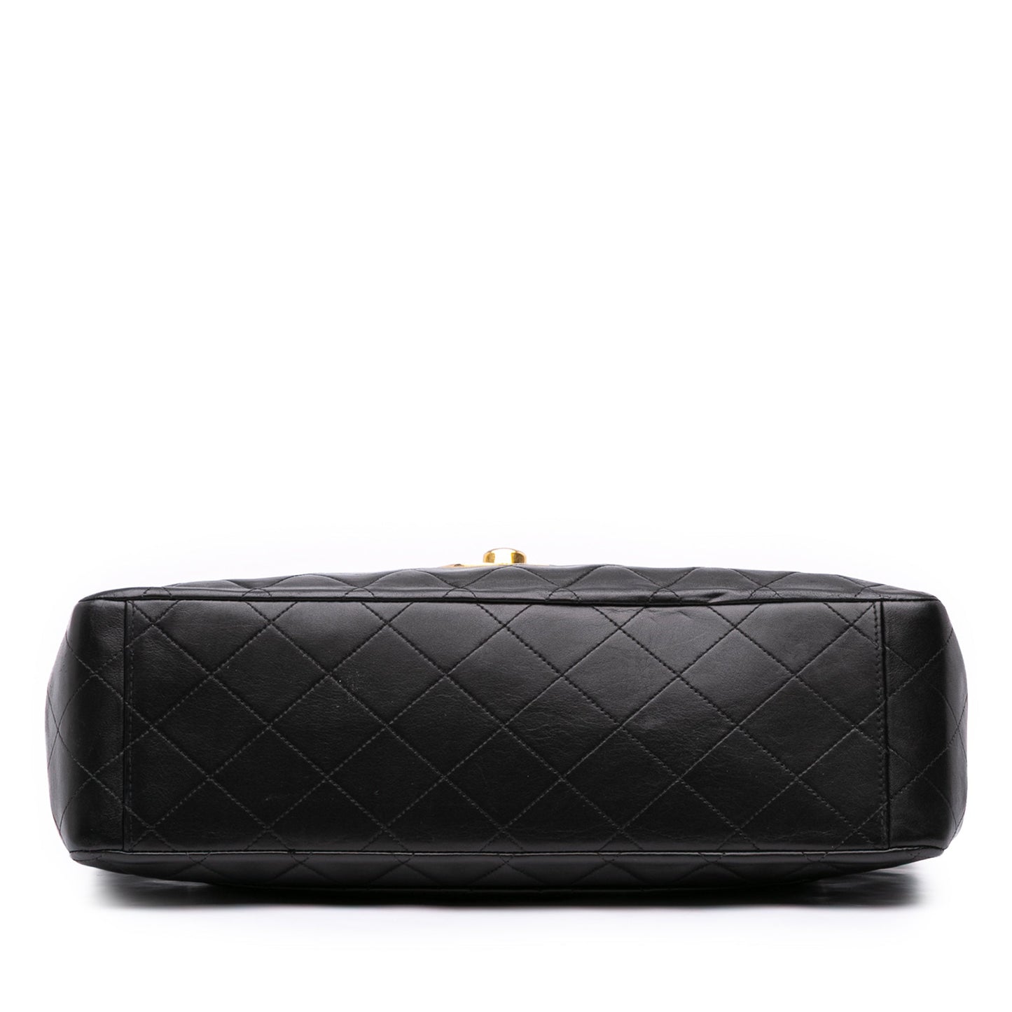 Chanel Maxi XL Single Flap in Pelle di Agnello – Nero (1994-1996)
