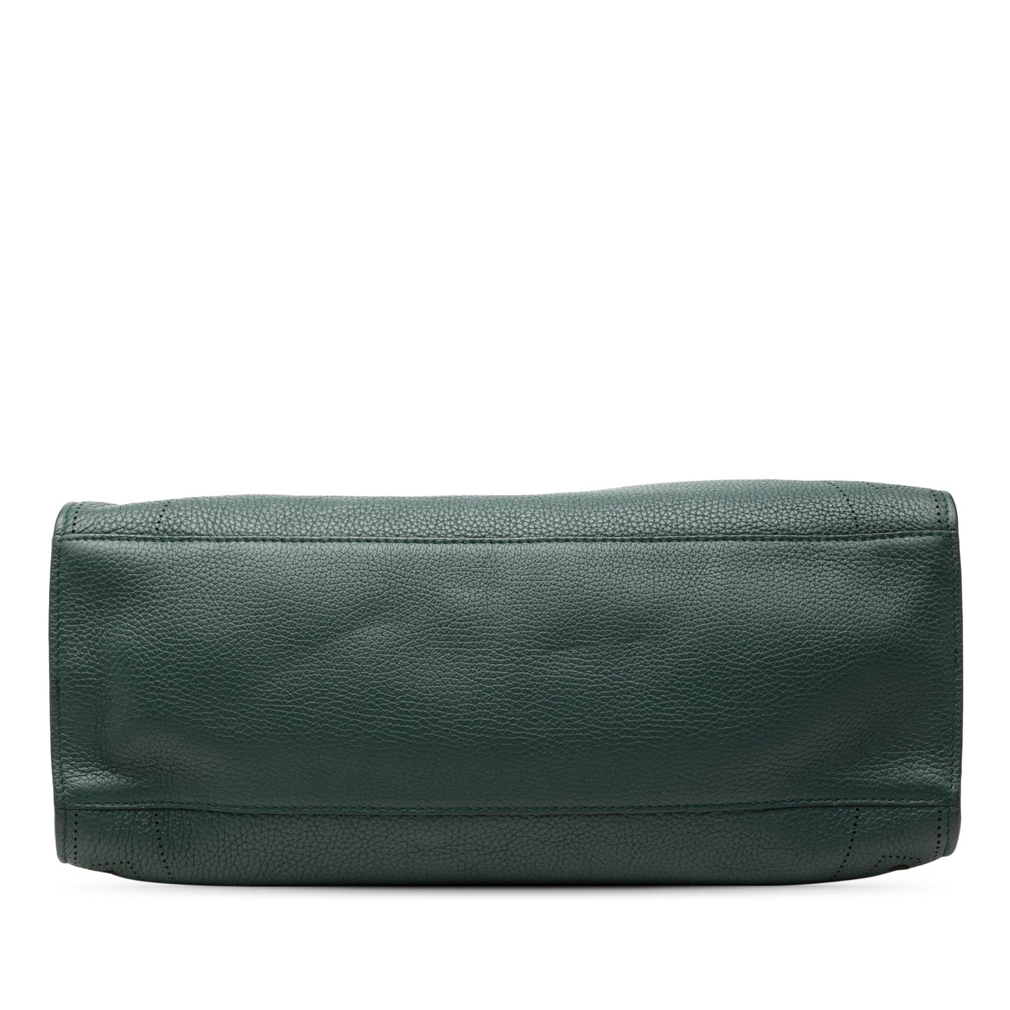 Balenciaga Blackout City Pelle Martellata Verde – 37 cm