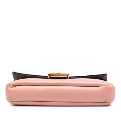 Fendi – Micro Baguette in Pelle Nappa Rosa