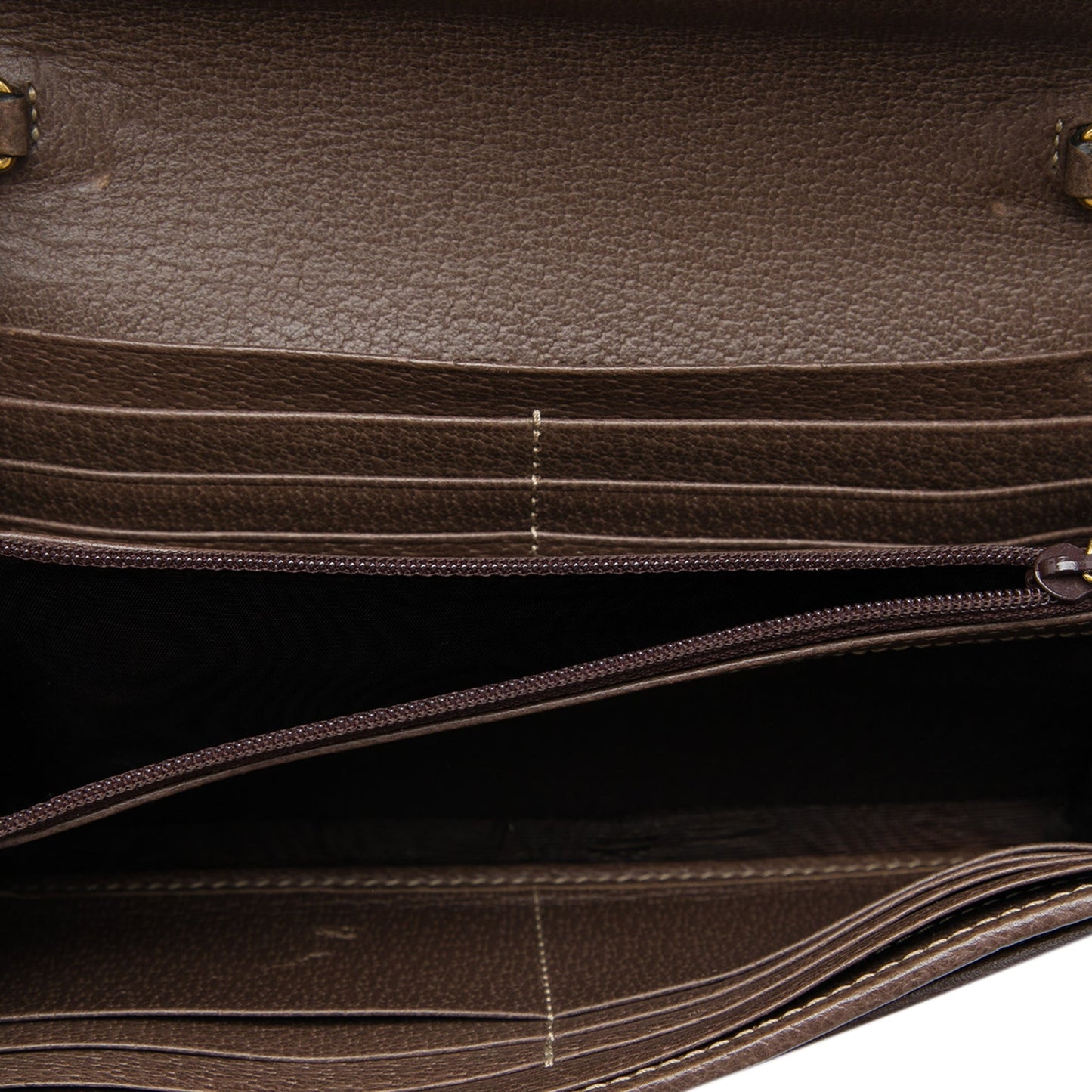 Gucci Ophidia Portafoglio con Catena GG Supreme – Web Verde/Rosso · 19 cm