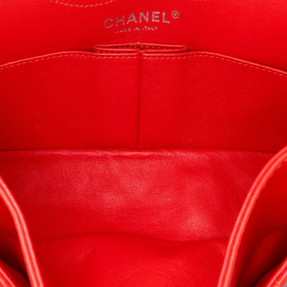 Chanel Riedizione 2.55 Patent Double Flap 225 – Rosso Verniciato