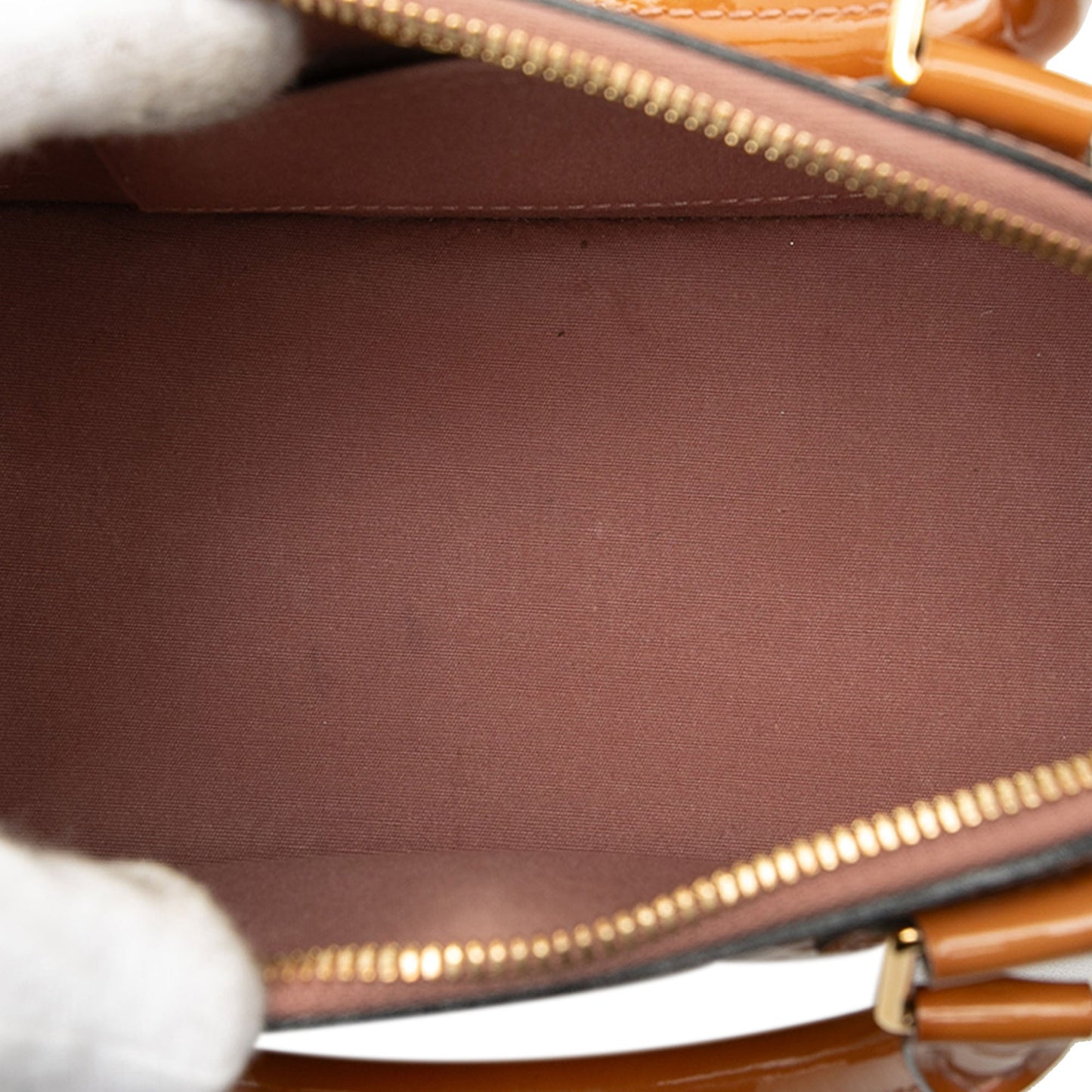 Louis Vuitton Alma BB in Pelle Vernis Caramello – 23,5 cm, 2013