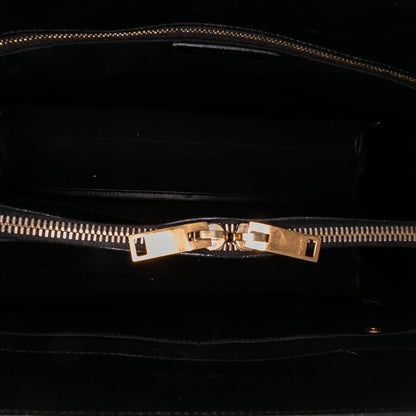 Saint Laurent Sac de Jour Large in pelle verniciata nera – 2014