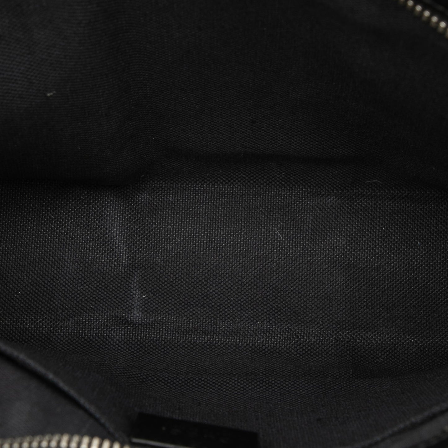 Gucci Pochette GG Supreme Black Web Tela Spalmata – 26 cm